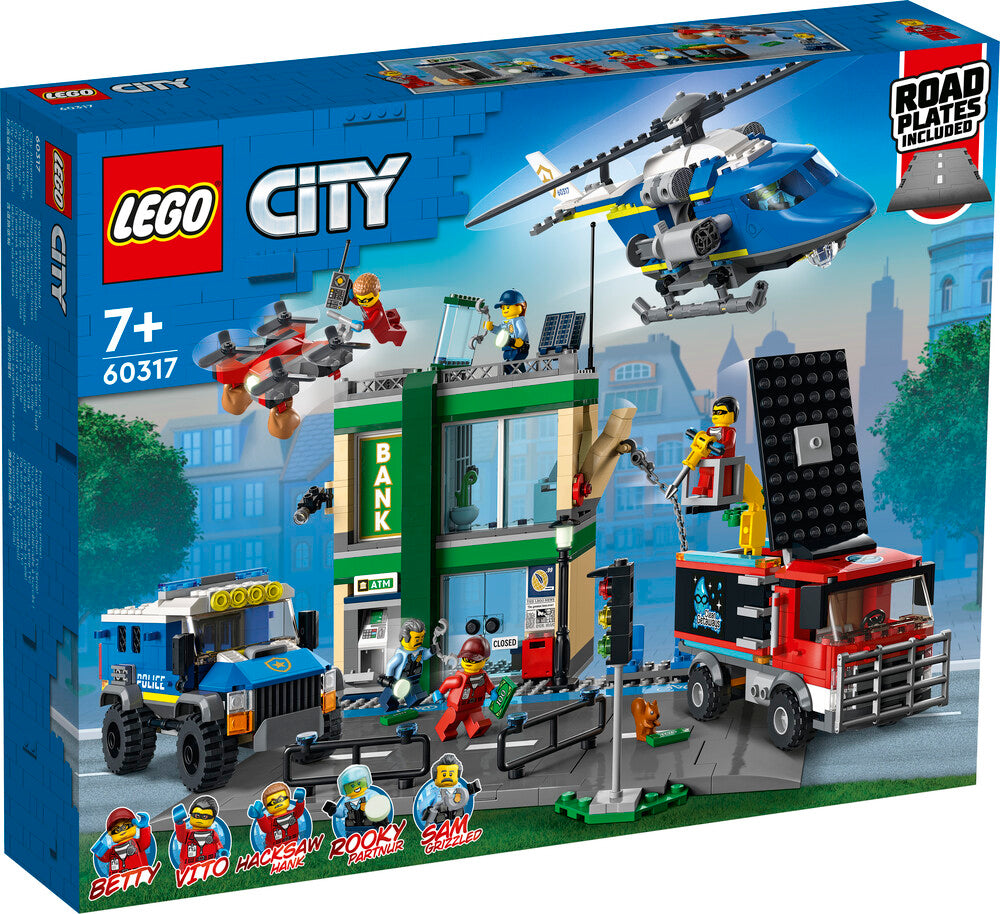 60317 LEGO City Politijagt ved banken