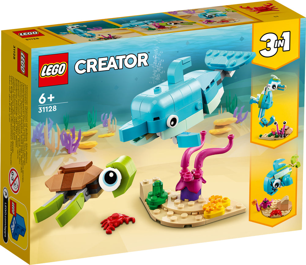 31128 LEGO Creator Delfin Og Skildpadde