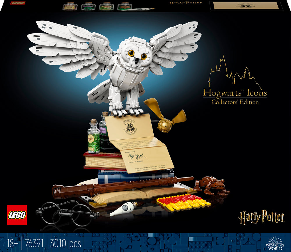 D2 76391 LEGO Harry Potter Hogwarts-Ikoner – Samlerudgave
