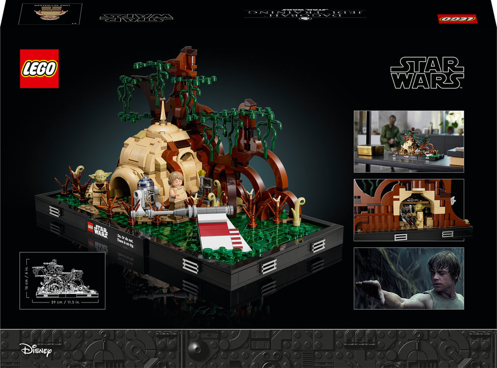 75330 LEGO Star Wars Diorama med Jedi-træning på dagobah