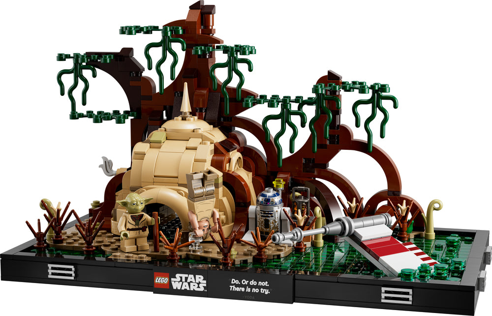 75330 LEGO Star Wars Diorama med Jedi-træning på dagobah
