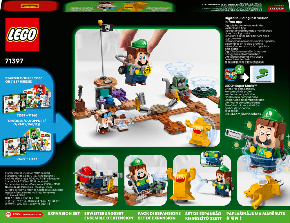 71397 LEGO Super Mario Luigi'S Mansion Lab Og Poltergust – Udvidelsessæt