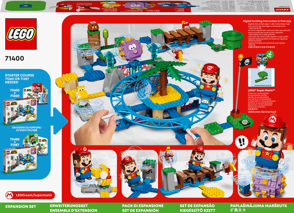 71400 LEGO Super Mario Stort søpindsvin-strandtur – udvidelsessæt