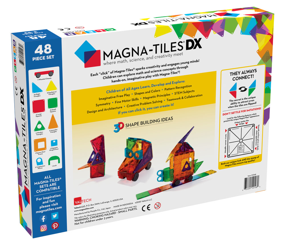 MAGNA-TILES Deluxe 48 stk.