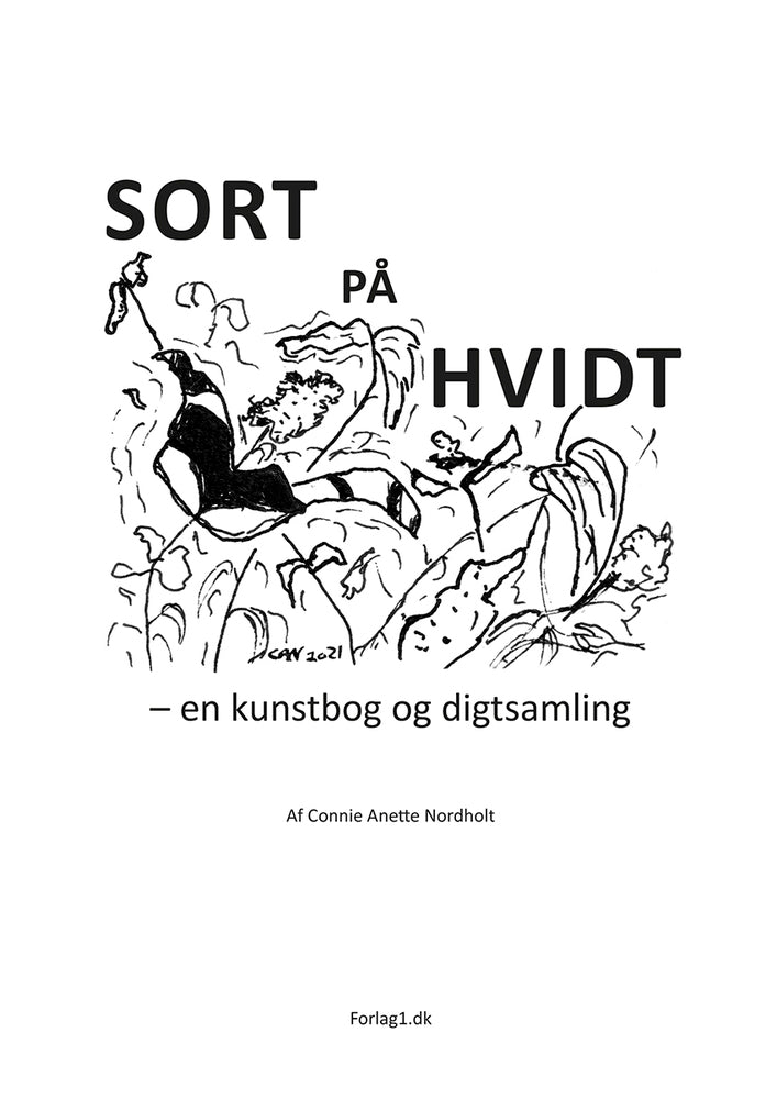 Sort på hvidt