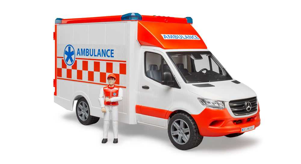 Bruder MB Sprinter Ambulance med ambulancefører