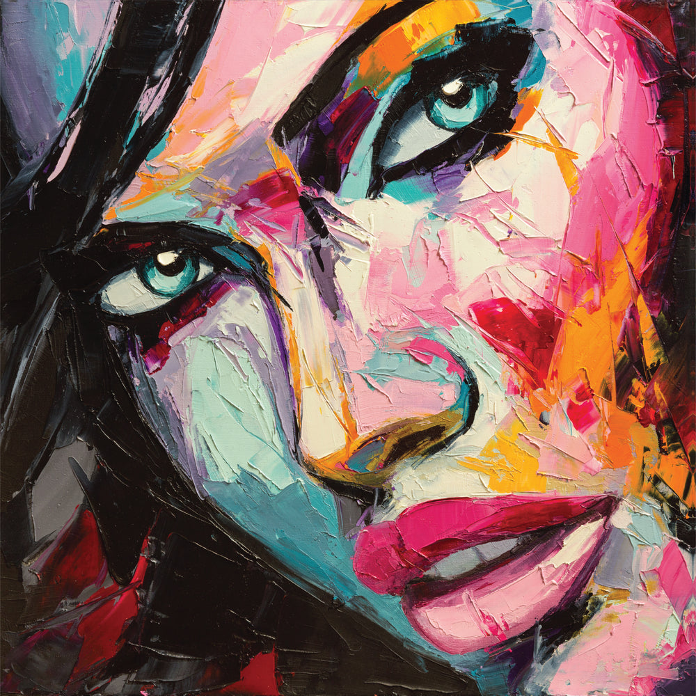 Diamond Art MIX Ansigt 40 x 40 cm