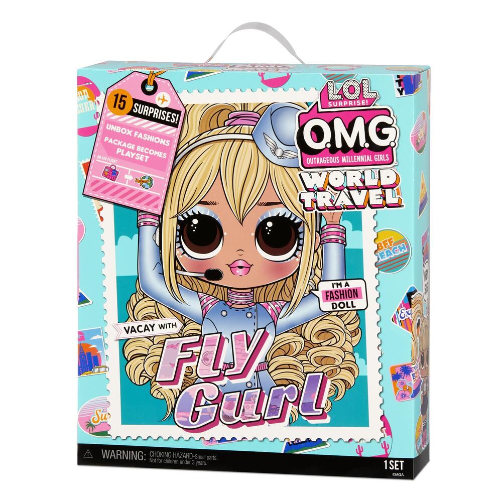 L.O.L Surprice OMG travel doll asst