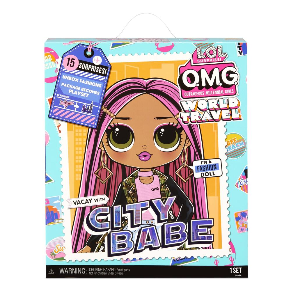L.O.L Surprice OMG travel doll asst