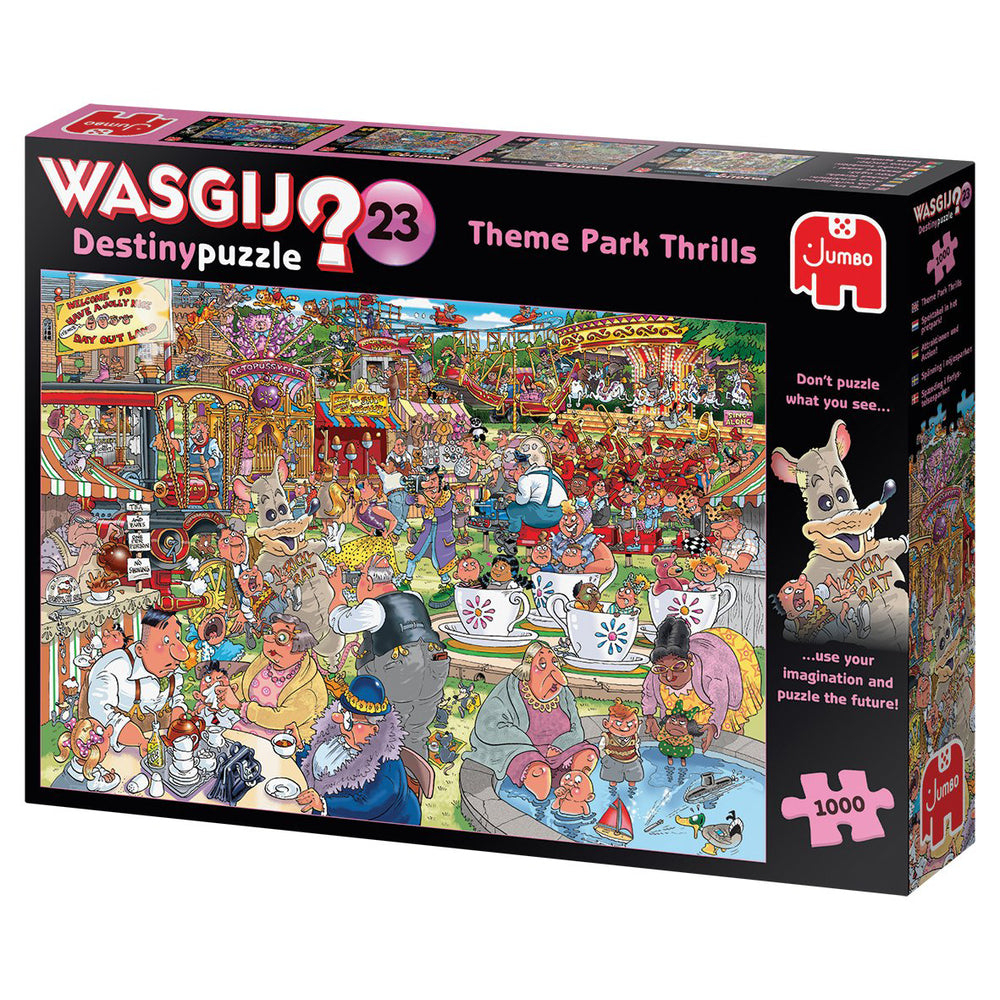 Wasgij Destiny 23 Theme Park Thrills! 1000 brikker