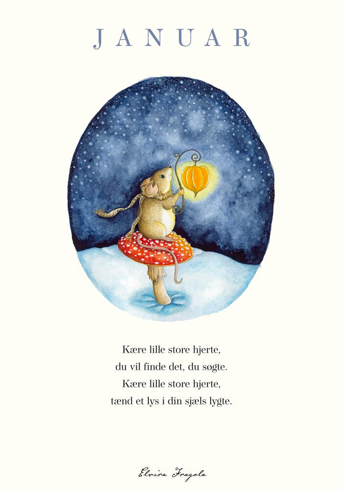 Januar – Året plakat