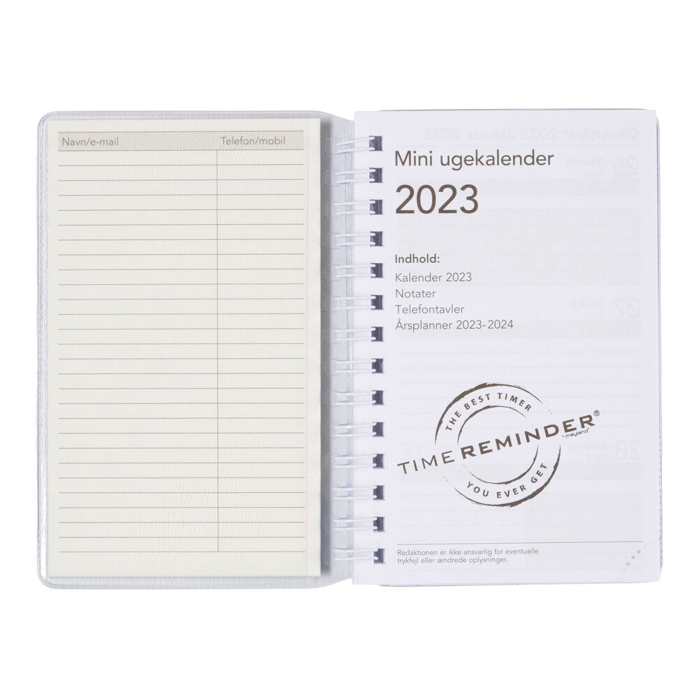Spiralkalender 2023 uge mini