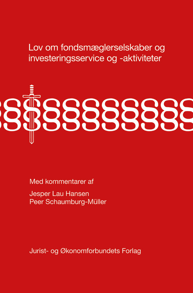 Lov om fondsmæglerselskaber og investeringsservice og -aktiviteter