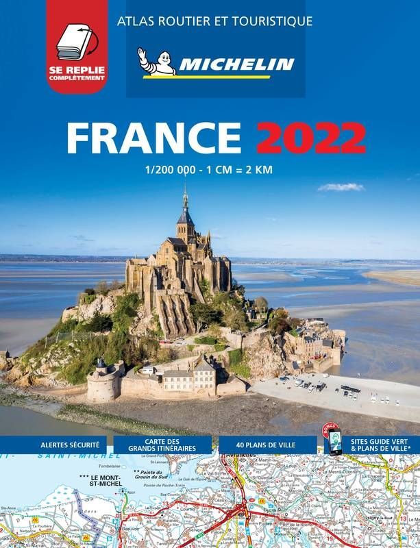 Michelin Tourist & Motoring Atlas France 2022 (Multi-flex)
