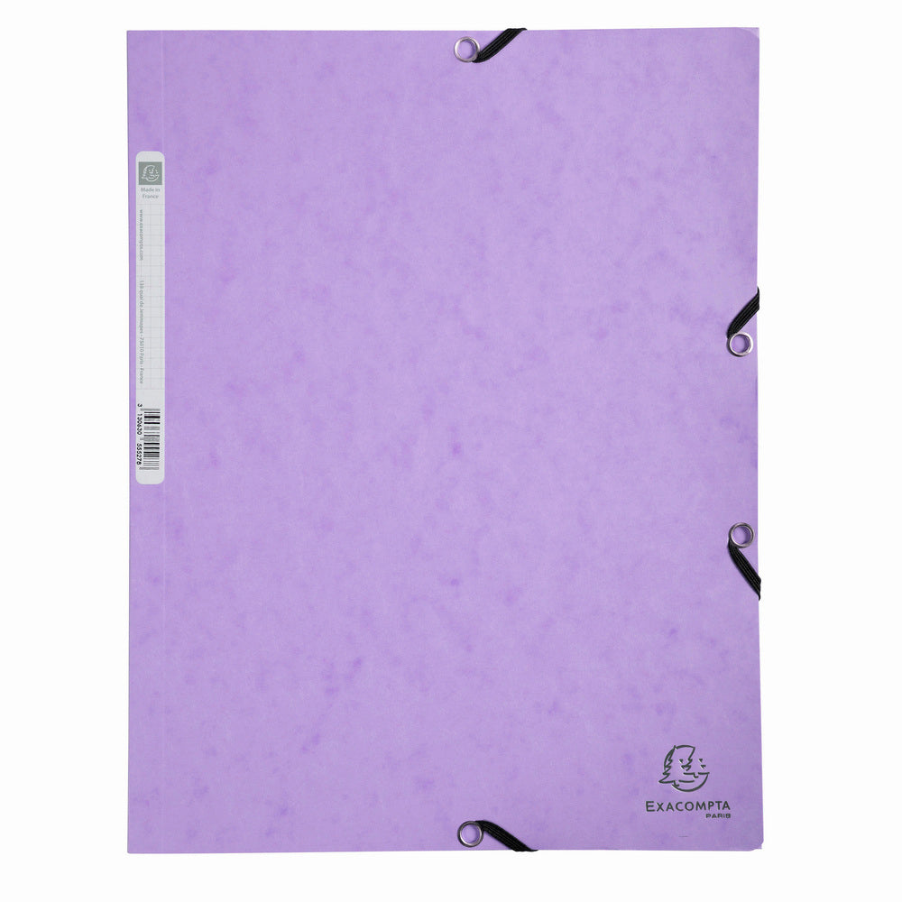 D2 Elastikmappe Exacompta pastel lilla