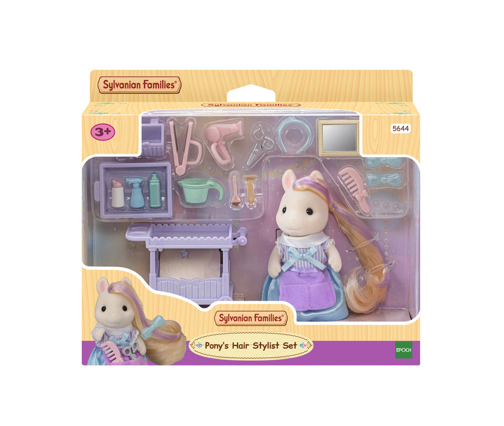 Sylvanian Families Pony's Frisør Stylinglegesæt med figur