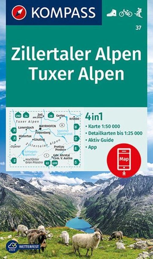 Zillertaler Alpen, Tuxer Alpen