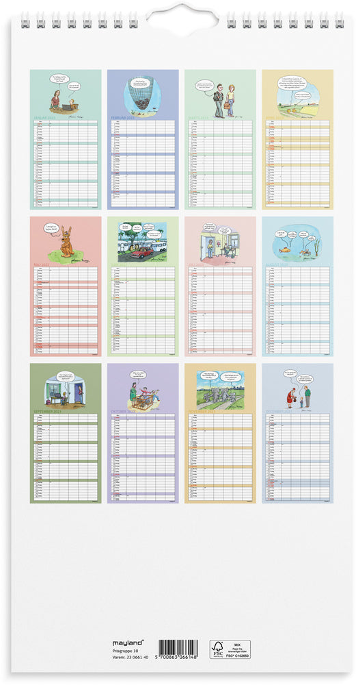 Familiekalender morsom 2023