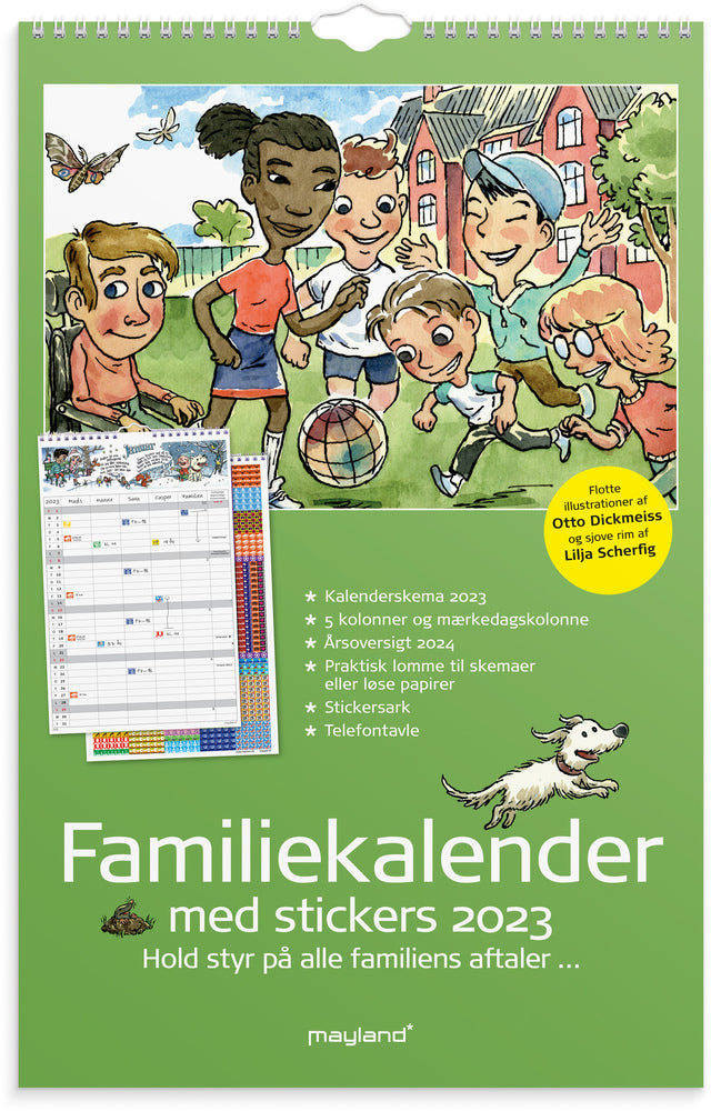 Familiekalender Dickmeiss 5 kol