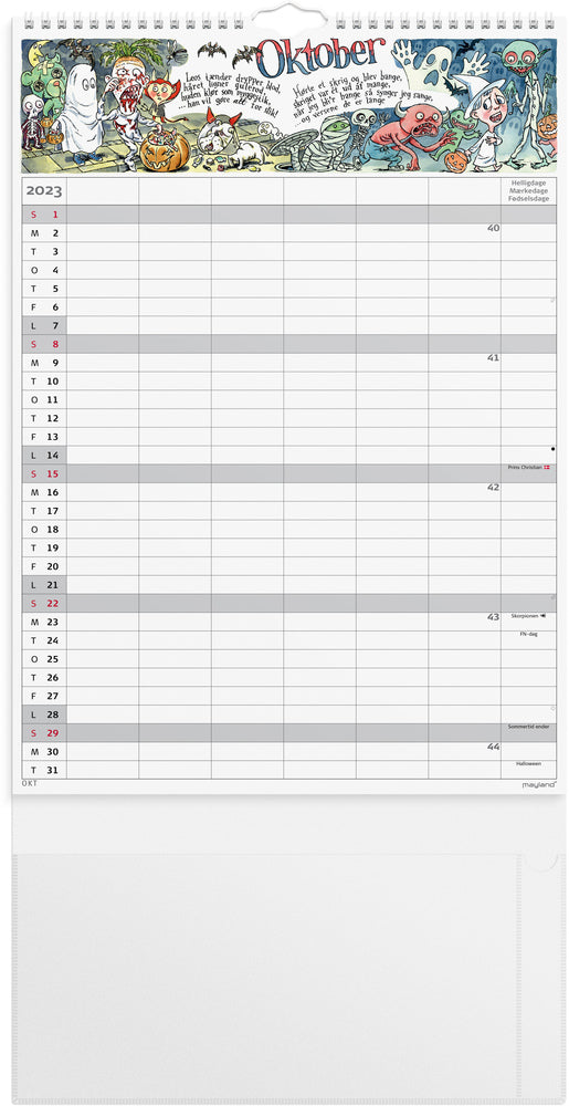 Familiekalender Dickmeiss 6 kol