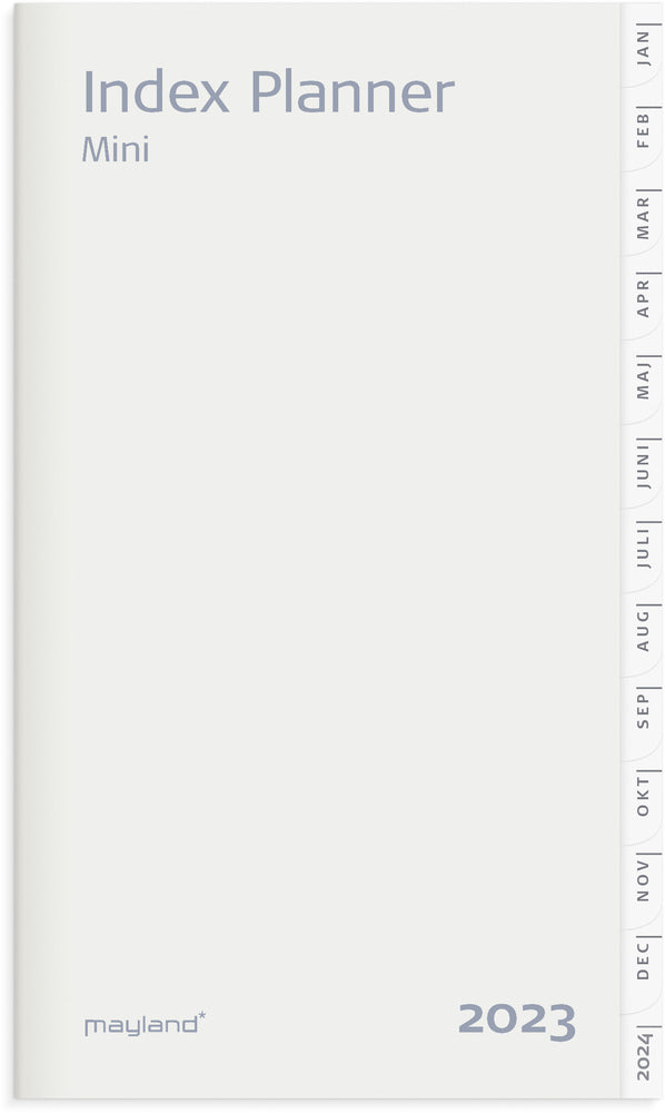 Index planner mini refill 2023