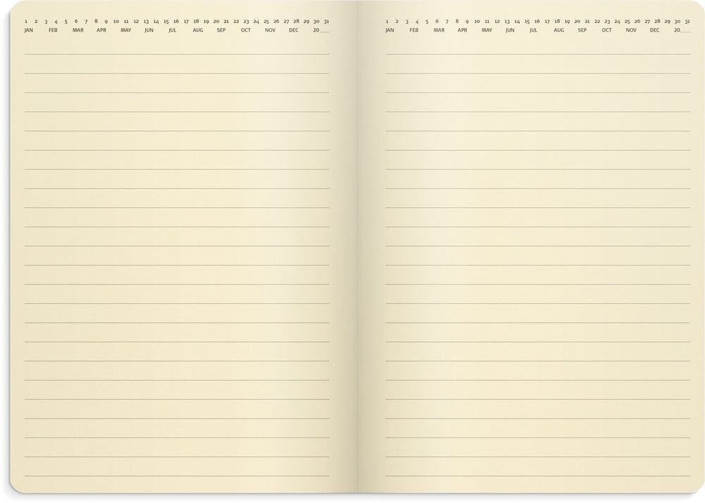 Ugekalender forma deluxe brun