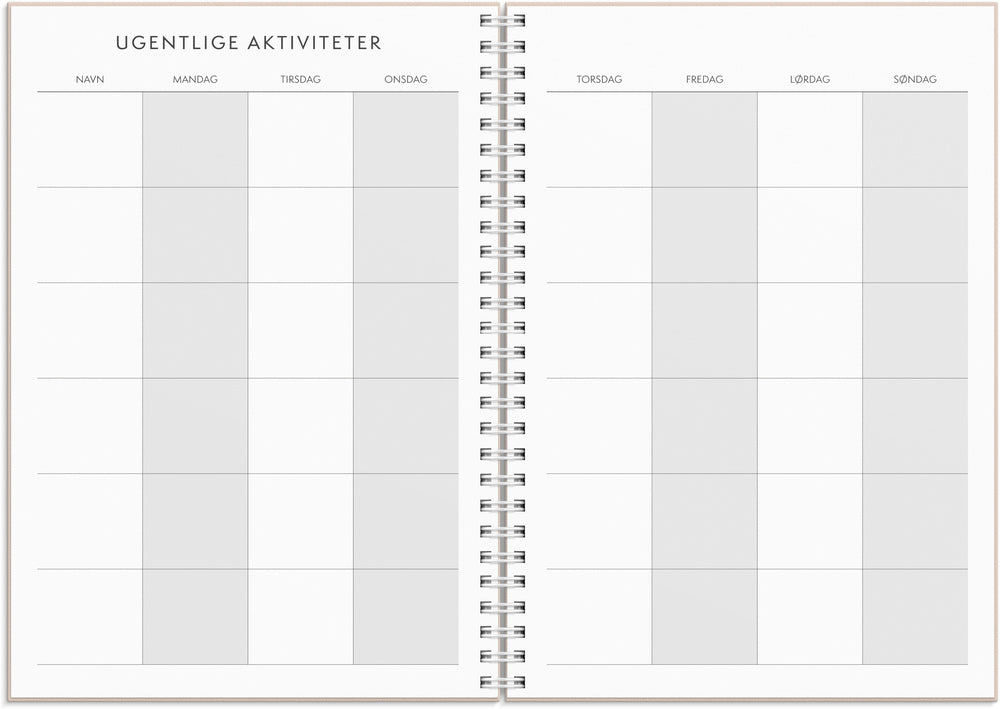 Familiekalender tekstil 2023