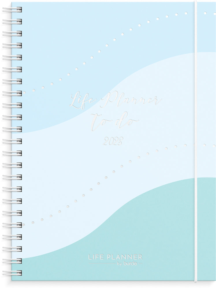 Life planner week blue 2023