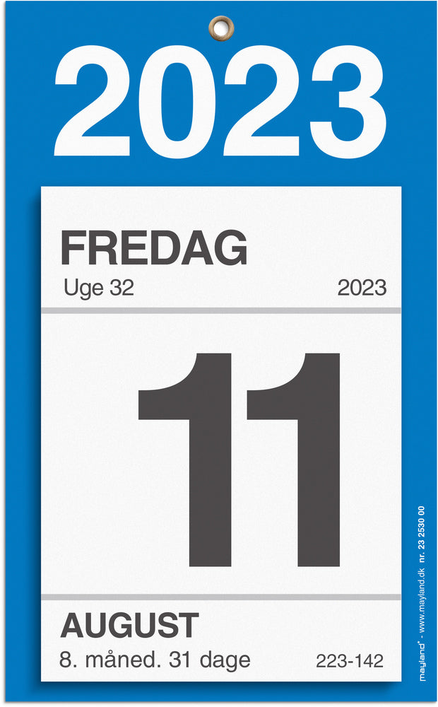 Afrivningskalender 2023 Mayland