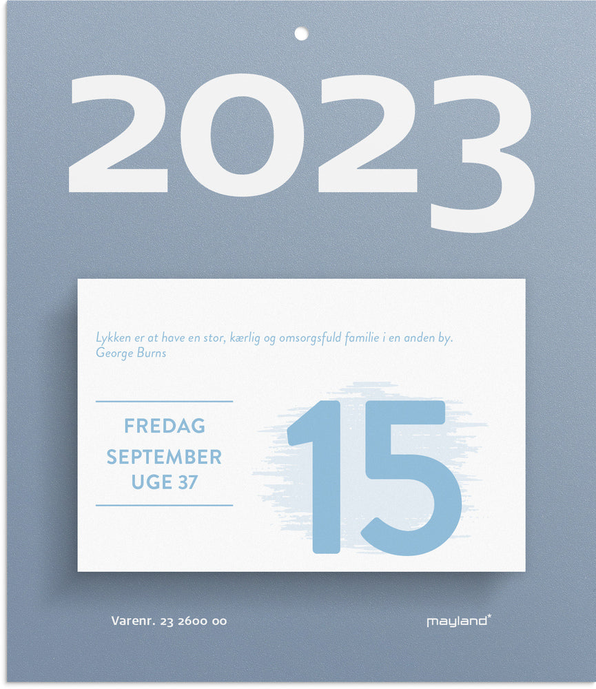 Afrivningskalender humør 2023