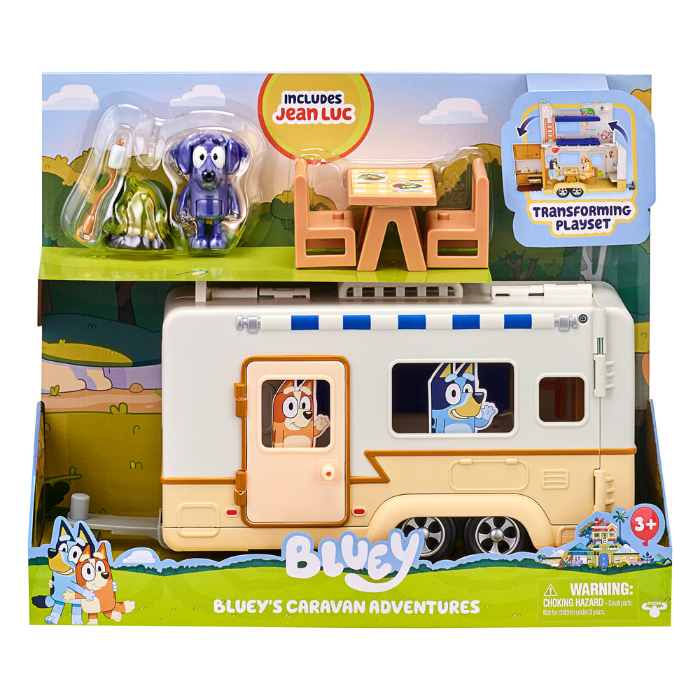 Bluey campingvogn legesæt