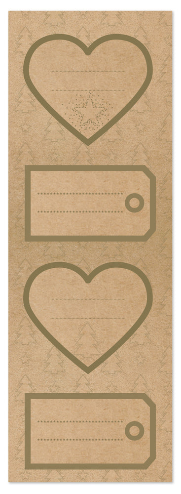 Stickers til/fra 2 ark 8 stk