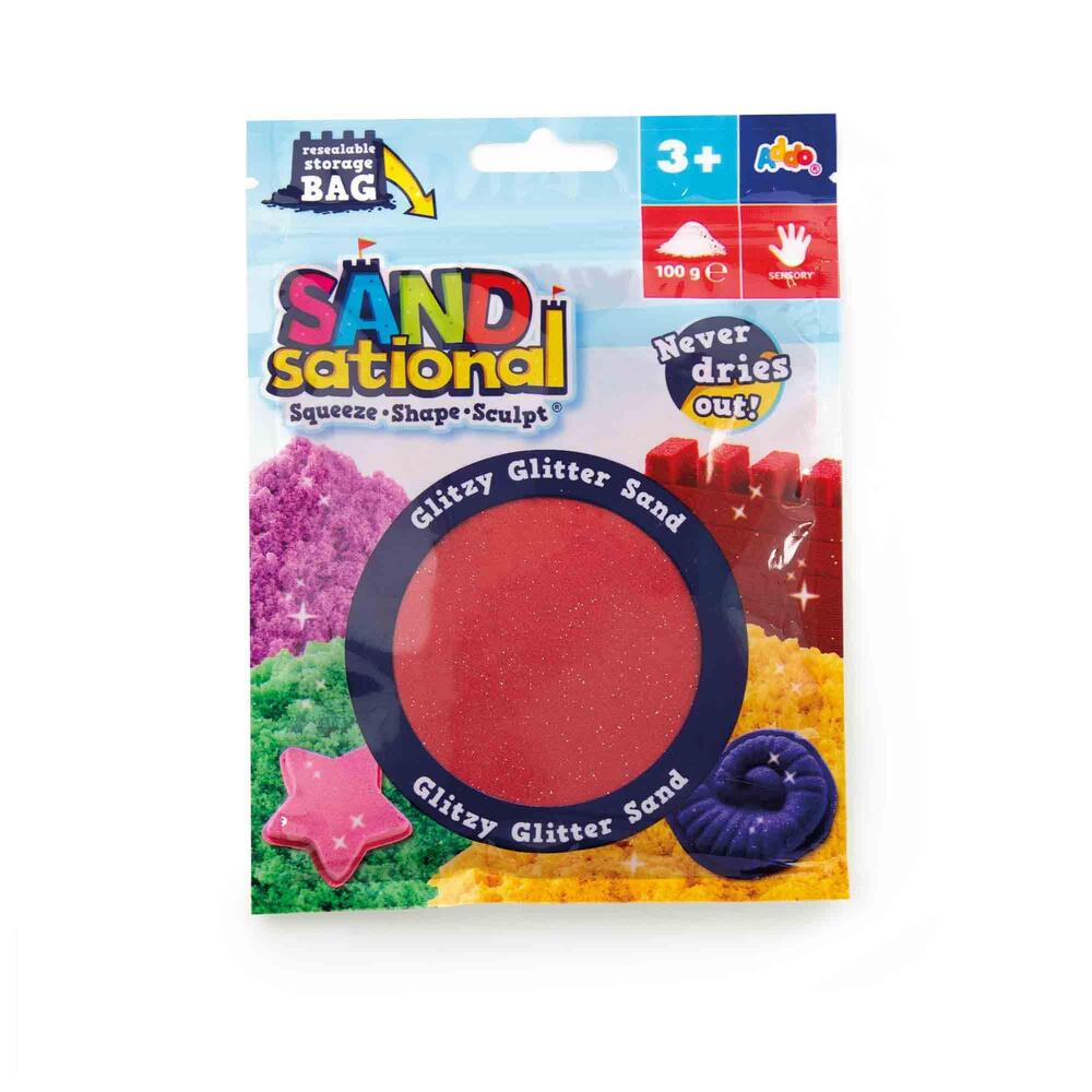 Sand Sational Glitter Sand 100g ASST