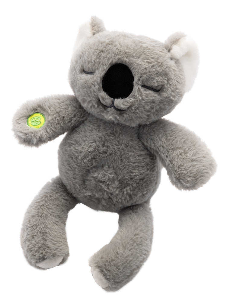 Tæppe og koala med musik