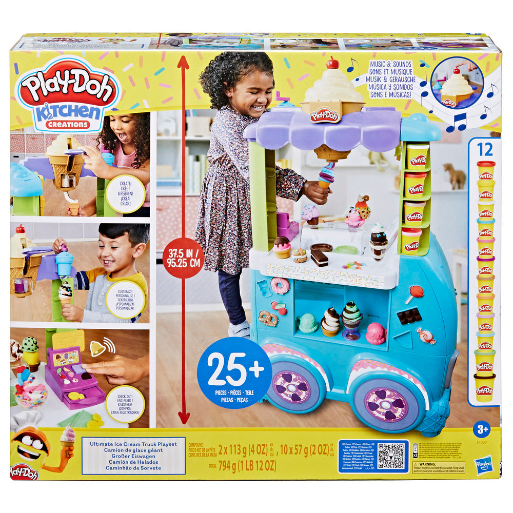 Play-Doh kæmpe isbil legesæt