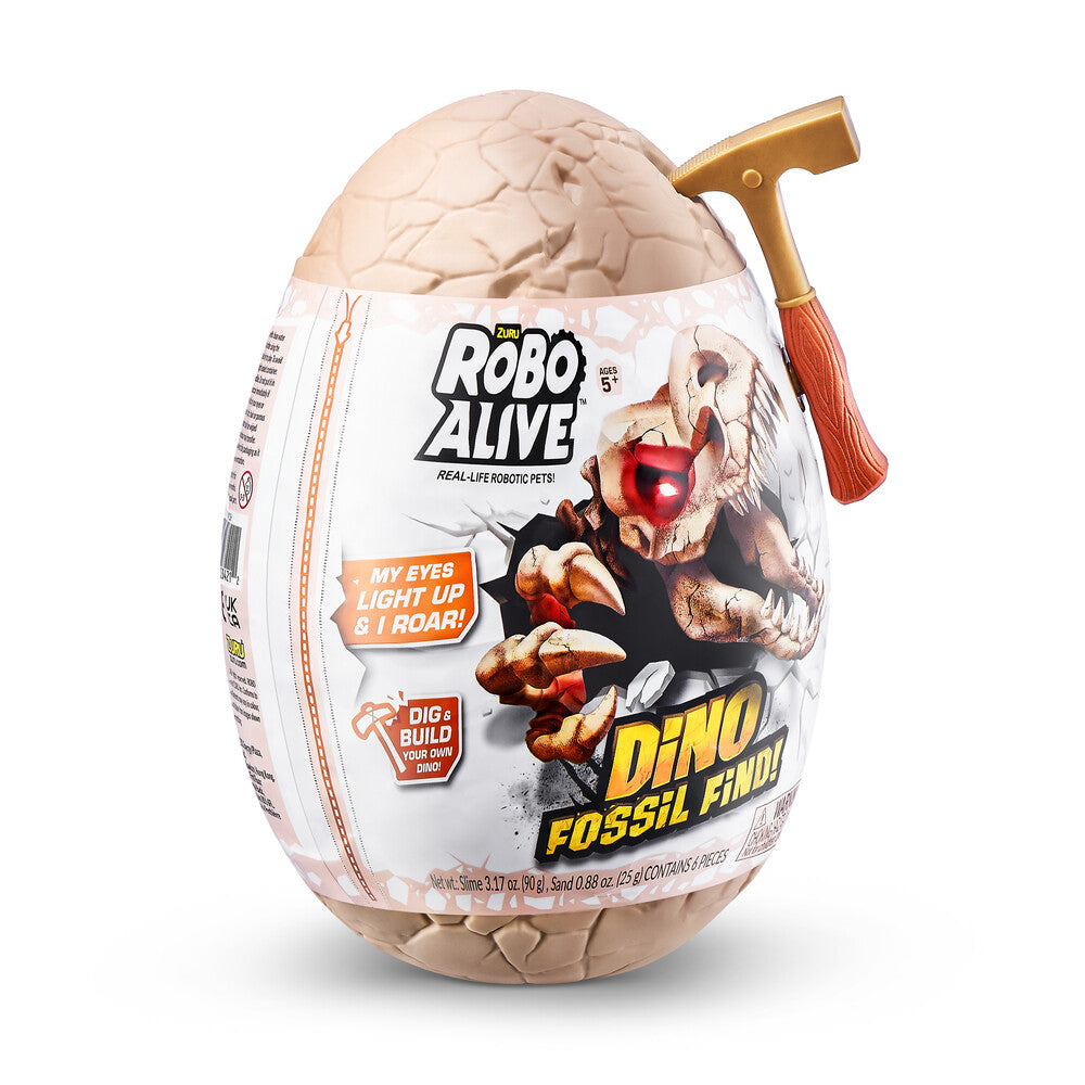 Robo Alive Dino Fossil Find Surprise Egg