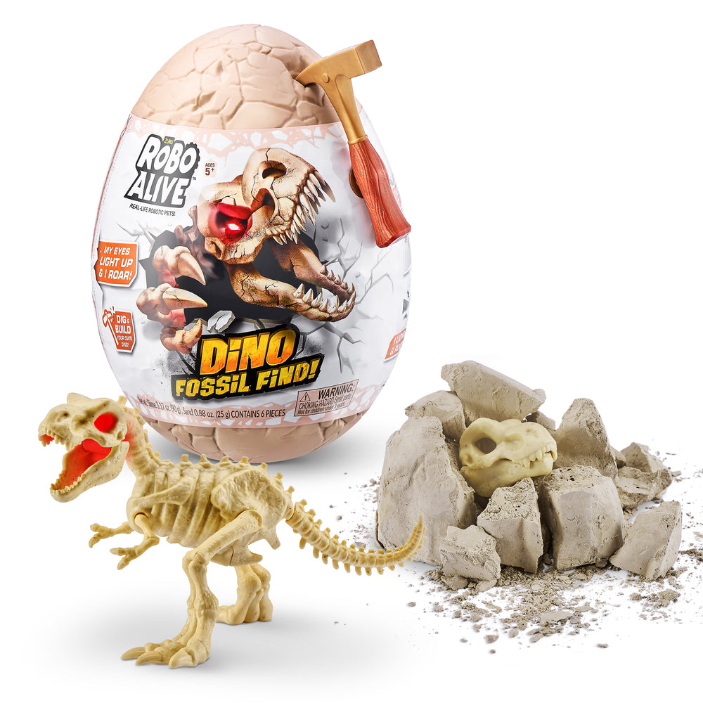 Robo Alive Dino Fossil Find Surprise Egg