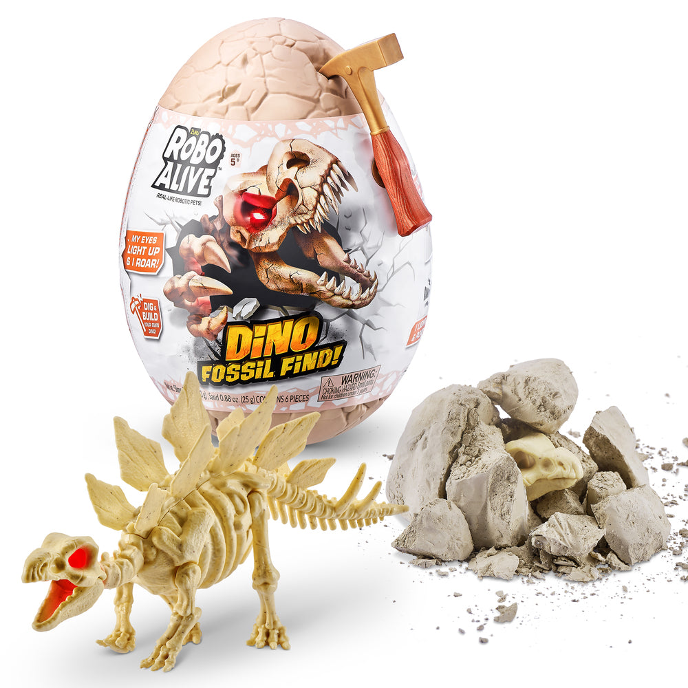 Robo Alive Dino Fossil Find Surprise Egg