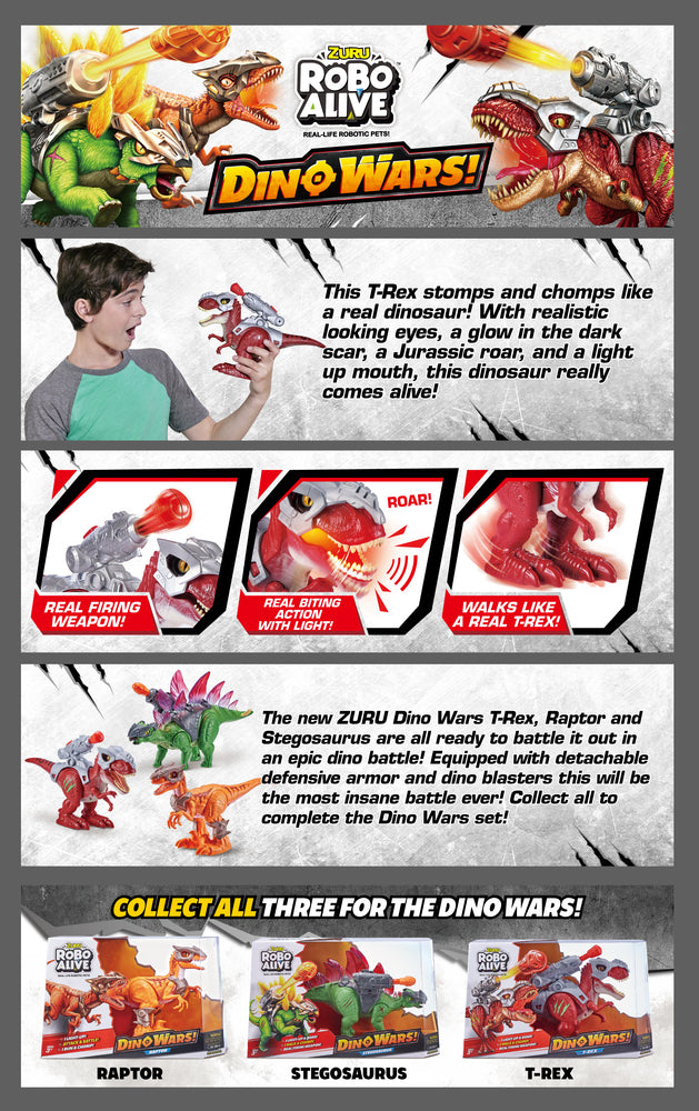 Robo Alive Dino Wars T-Rex