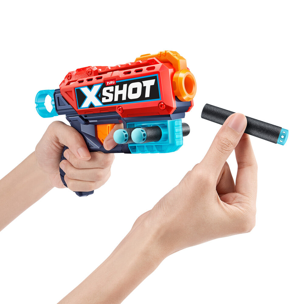 Xshot excel kickback blaster med 8 darts