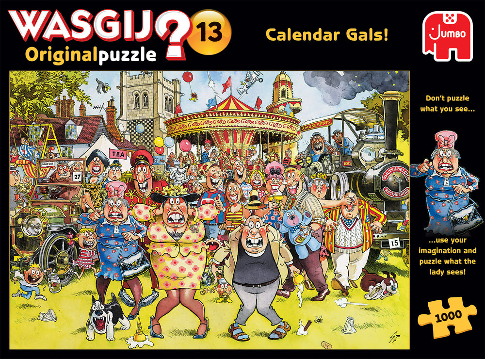 Wasgij puslespil original 13 1000 brikker