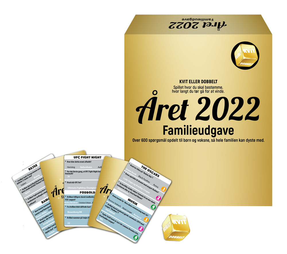 Året 2022 - Kvit eller dobbelt