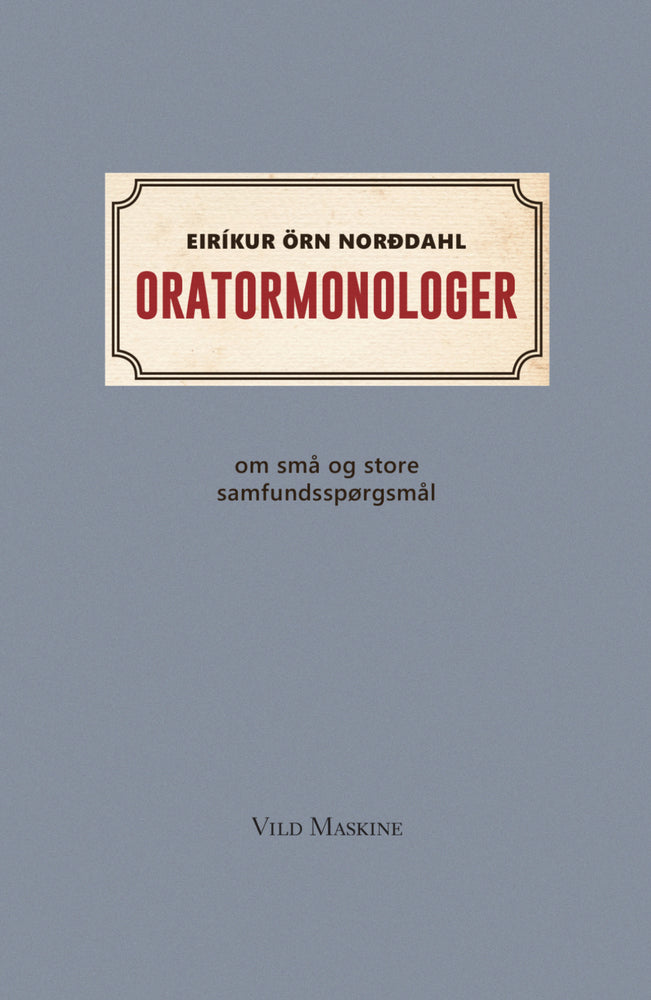 Oratormonologer