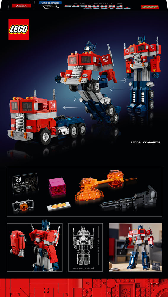 10302 LEGO Icons Optimus Prime