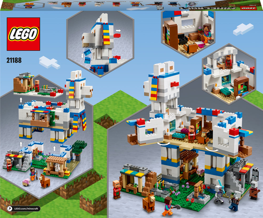 21188 LEGO Minecraft Lamalandsbyen
