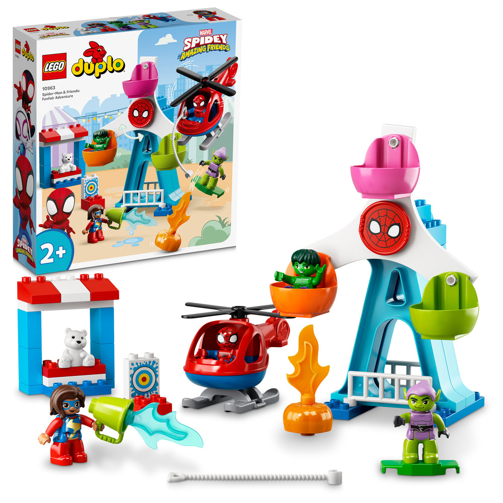 10963 LEGO DUPLO Super Heroes Spider-Man Og Venner: Eventyr I Forlystelsesparken