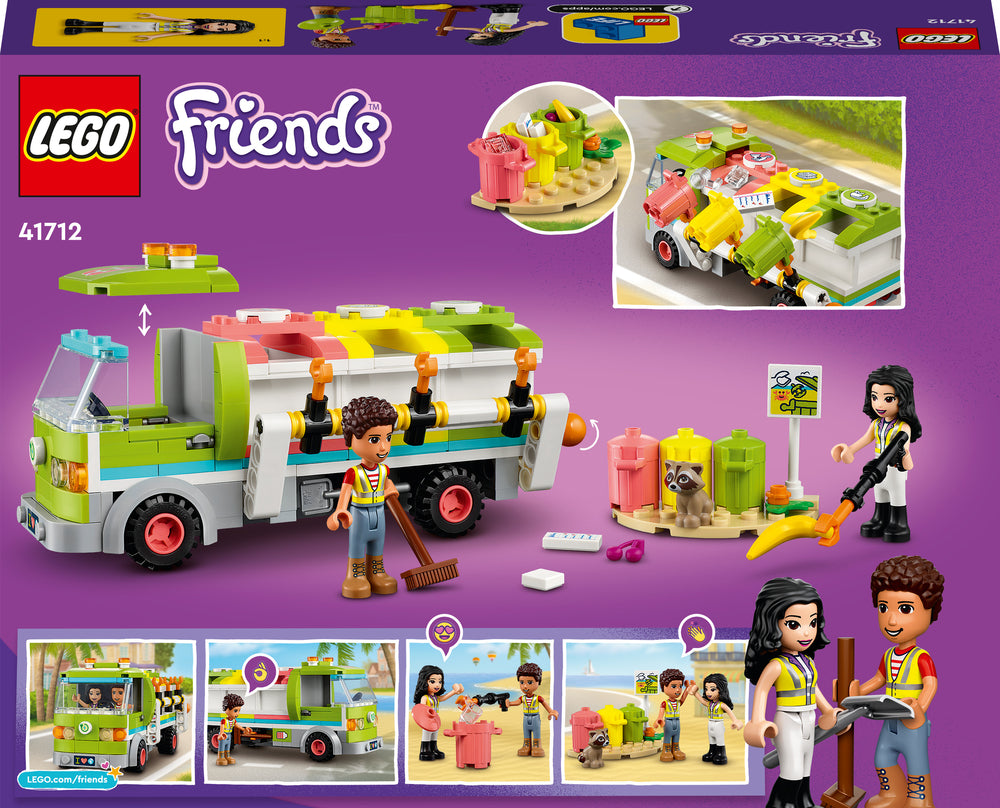 41712 LEGO Friends Affaldssorteringsbil