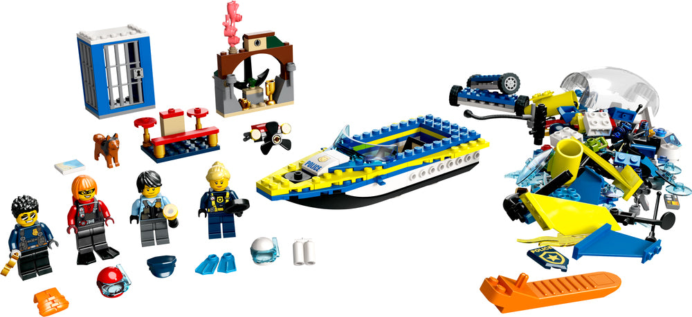 60355 LEGO City Missions Havpolitiets Detektivmissioner
