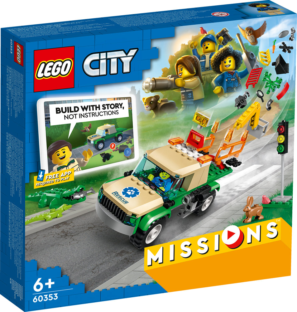 60353 LEGO City Missions Redningsmissioner For Vilde Dyr