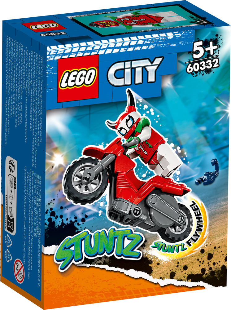 60332 LEGO City Stuntz Dumdristig Skorpion-Stuntmotorcykel